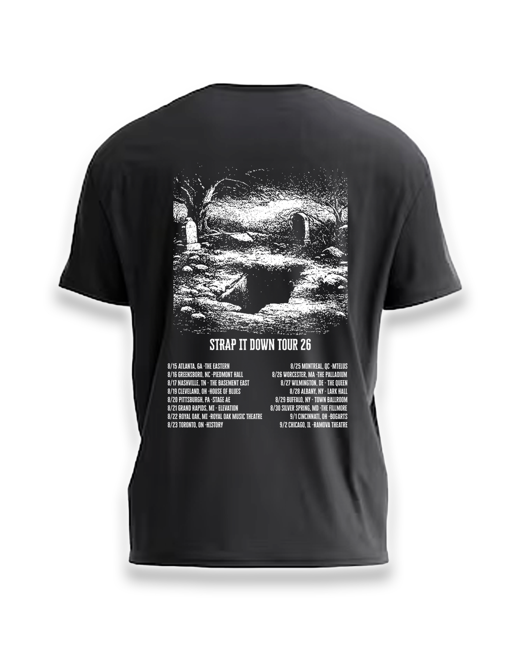 STRAP IT DOWN TOUR TEE