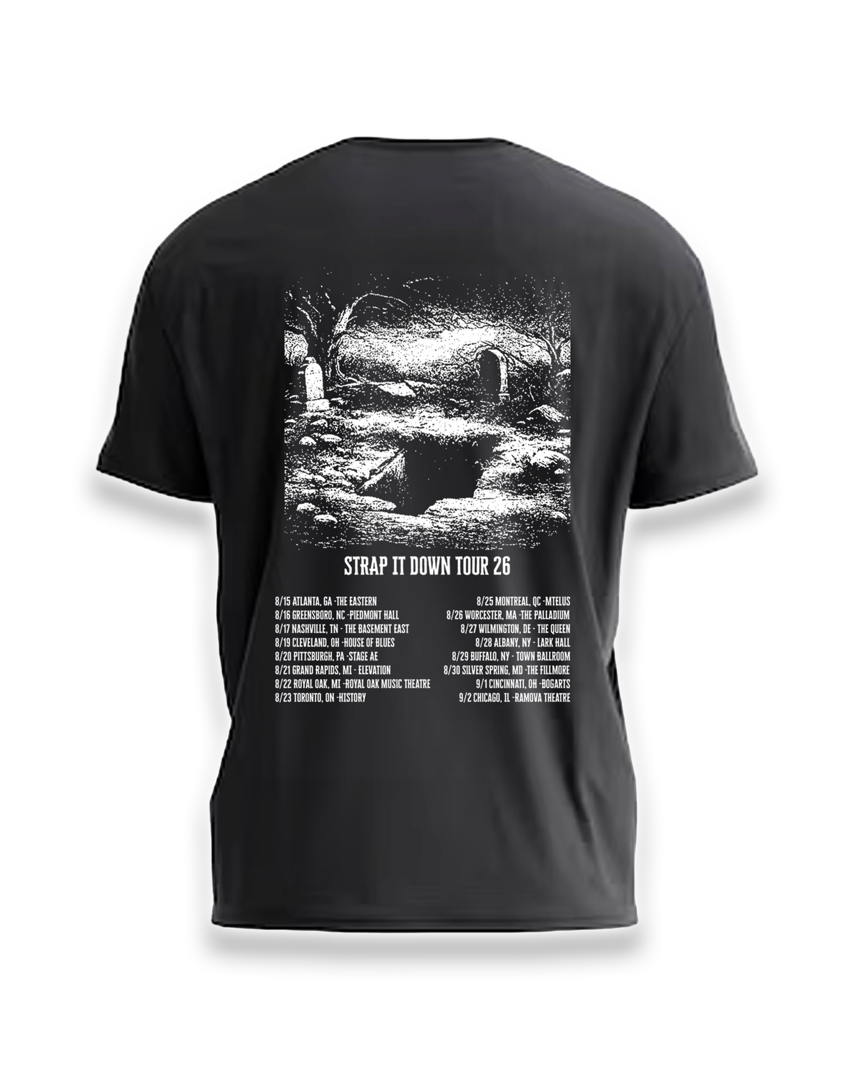 STRAP IT DOWN TOUR TEE